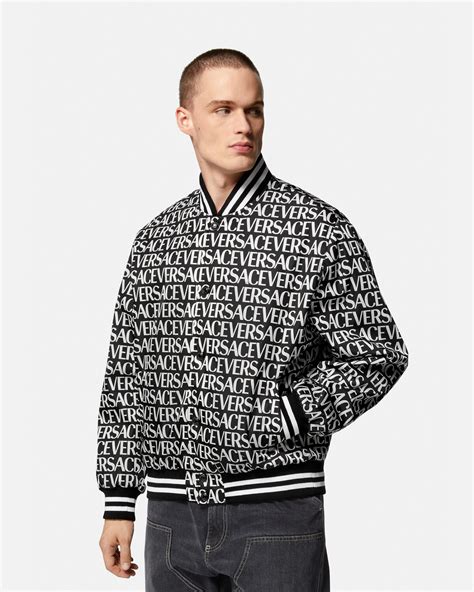 versace couture bomberjacke|Versace bomber jacket men's.